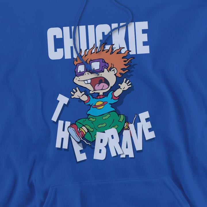 Immagine prodotto Rugrats Chuckie The Brave Felpa con Cappuccio Uomo (S)