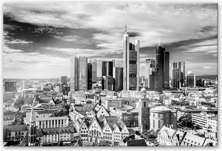 Produktbild Trenddeko Frankfurter Skyline (120 x 75 cm)