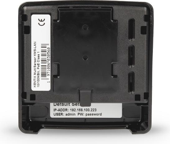 Actual product image Kentix MultiSensor-ROOM mit Funk und Batterieversorgung, schwarz