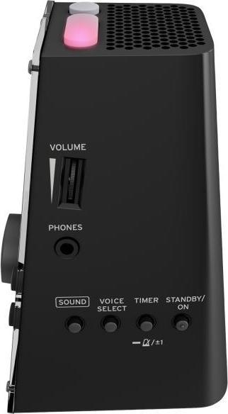 Produktbild Korg Metronom KDM-3 Digital mit 19 Taktarten Schwarz mit In-Ear Kopfhörern