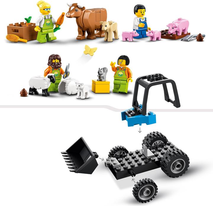 Immagine prodotto LEGO Fattoria con animali (60346, LEGO City)
