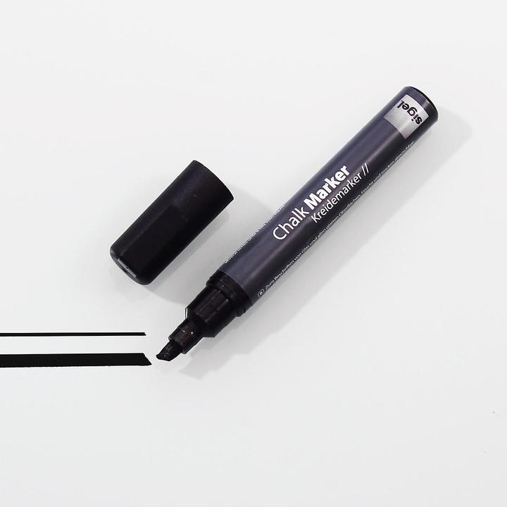 Actual product image Sigel Chalk marker artverum (Black, 5 mm, 1 x)