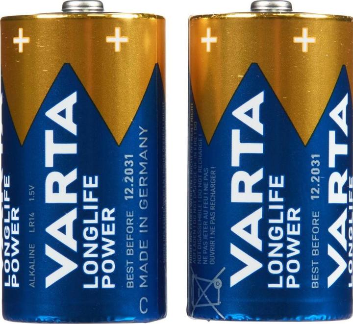 Produktbild Varta Longlife Power (2 Stk., C, 7800 mAh)