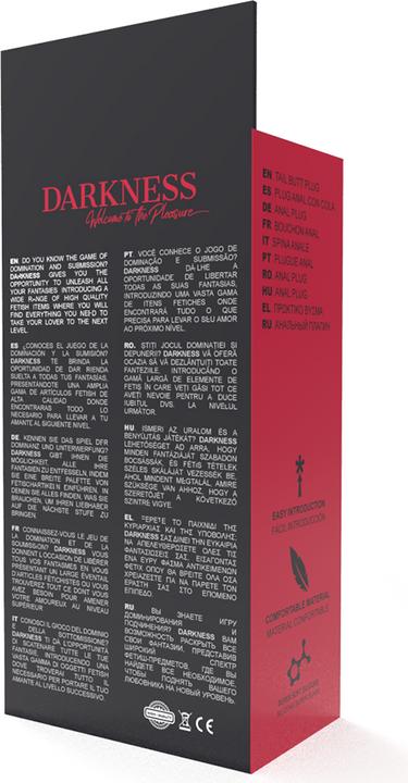 Produktbild Darkness Anaplug aus Silikon mit Schwanz