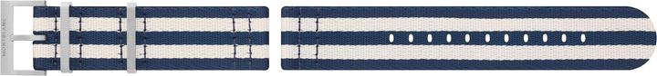 Produktbild Montblanc Nylon Band White-Blue (22 mm, Nylon)