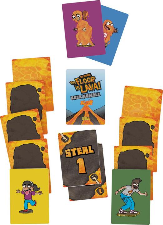 Productafbeelding Goliath Toys De vloer is lava kaartspel (Engels)