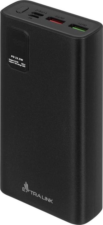 Produktbild Extralink EX.19508 power bank Lithium Polymer (LiPo) Black (20000 mAh, 74 Wh)
