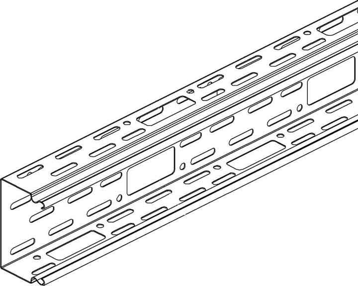 Produktbild Niedax NIE LI60.300 Industriekanal Unterteil (200 cm)