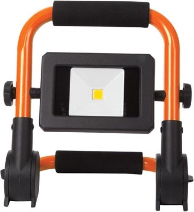 Image du produit Velleman PROJECTEUR DE CHANTIER PORTABLE À LED - PLIANT - 10 W - 4000 K (1000 lm)