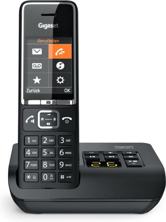 Produktbild Gigaset Comfort 550A - met antwoordapparaat - 1 stuk - Zwart