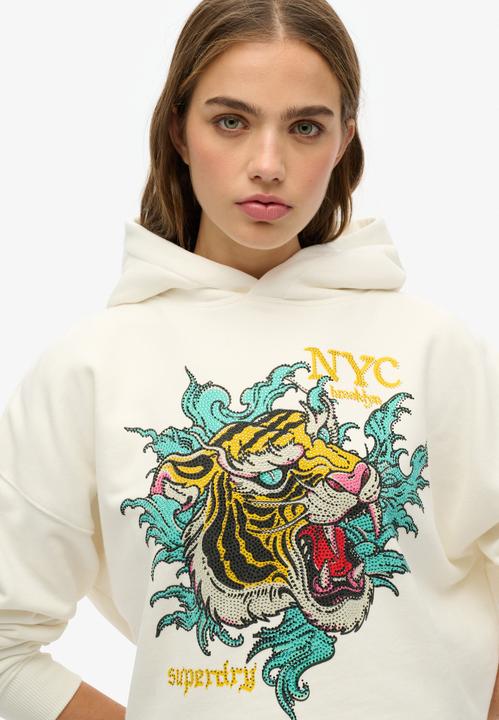 Immagine prodotto Superdry Lässiges Neo Trad Hoodie mit Tattoo-Print (8)