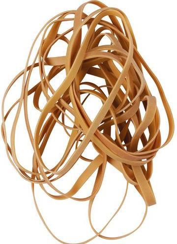 Image du produit Office Depot Élastiques 6 mm 100 mm Beige 500 g (1 pcs)