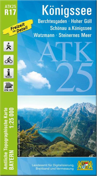 Produktbild ATK25-R17 Königssee (Amtliche Topograph