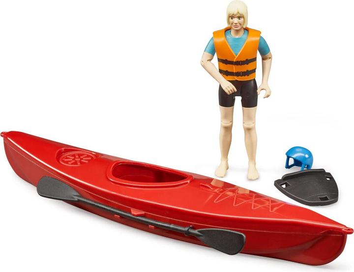 Produktbild Bruder bworld Kajak mit Figur