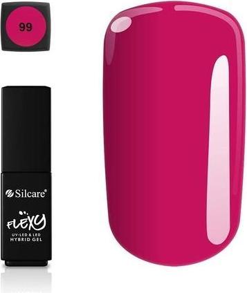 Immagine prodotto Silcare Flexy Hybrid Gel Lacca ibrida 99 (99, Smalto per unghie effetto gel)