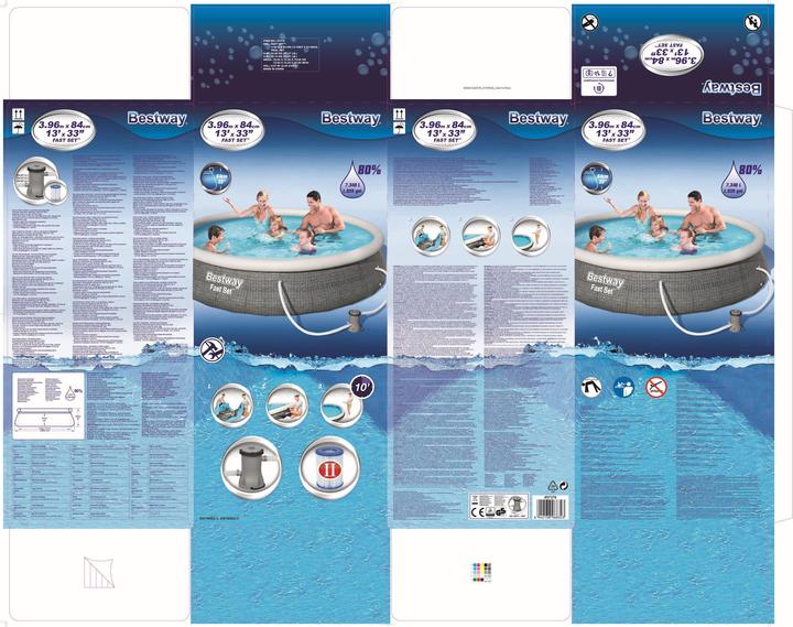 Actual product image Bestway Fast Set (396 x 84 cm)