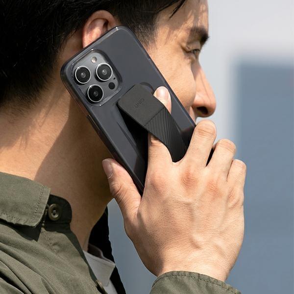 Image du produit Uniq étui Heldro Mount iPhone 14 Pro 6,1" szary/vapour smoke (Apple iPhone 14 Pro)