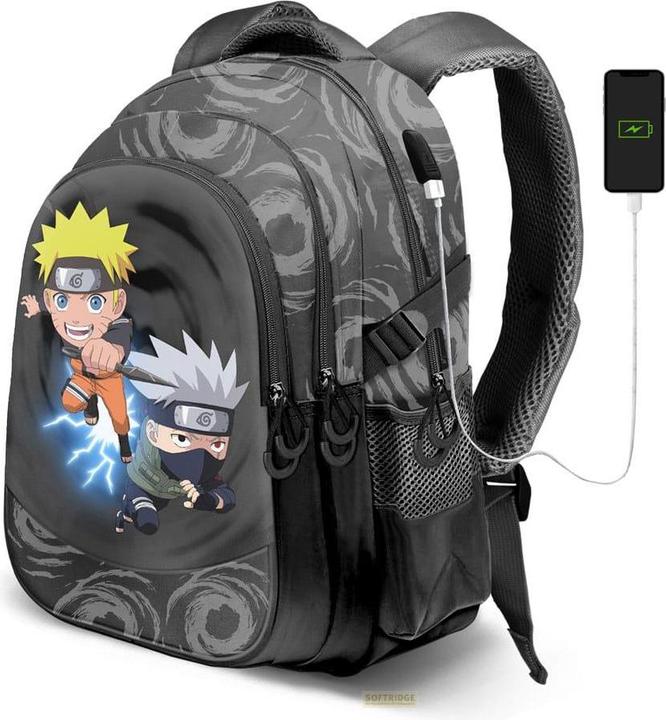 Actual product image Karactermania Naruto Shippuden Backpack Naruto Kid Running