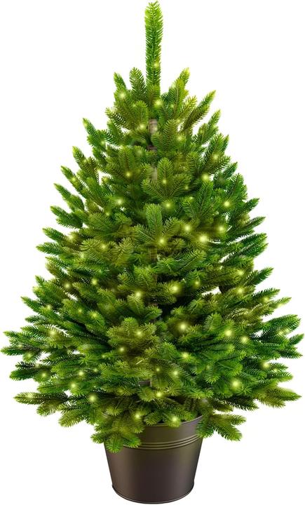 Artitree Künstlicher Weihnachtsbaum mit LED-Beleuchtung (60 cm)
