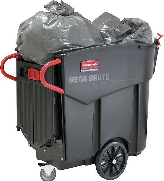 Image du produit Rubbermaid Collecteur de déchets mobile Mega BRUTE®, capacité 400 l, h x l x p 1080 x 700 x (400 l)
