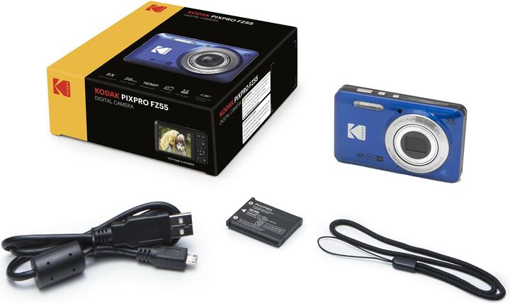 Image du produit Kodak Pixpro FZ55 (5.1 - 25.5 mm, 16 Mpx, 1/2,3'')