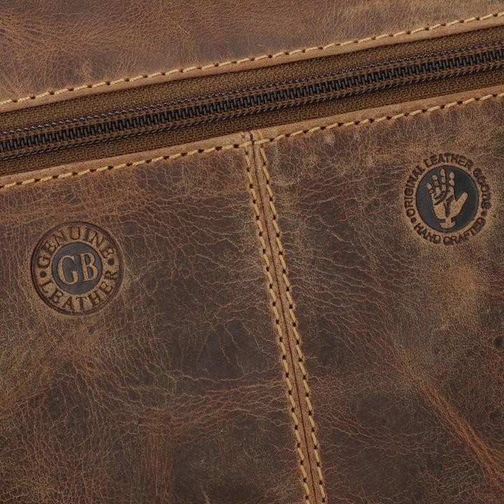 Actual product image Greenburry Vintage Gürteltasche Leder 26 cm