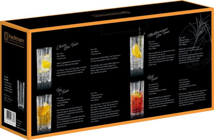 Produktbild Nachtmann Square (4.45 dl, 4 x, Longdrinkgläser)