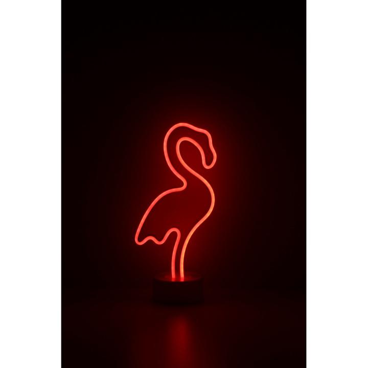 Actual product image Happy Lamp Neon Lamp Flamingo