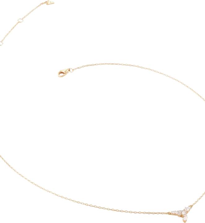 Actual product image Guess 16-18" JARDIN DROP & CRYS NK necklace (Silver 925, 41 cm)