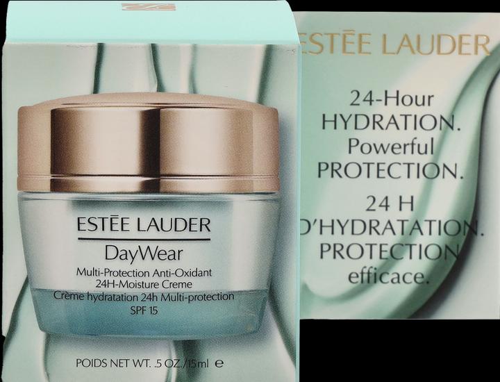Actual product image Estée Lauder Daywear Moisturizer Sun Protection Factor 15 (15 ml, Day cream, SPF 15)
