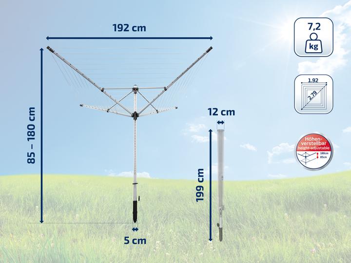 Actual product image Leifheit LinoLift 600 QuickStart (60 m)
