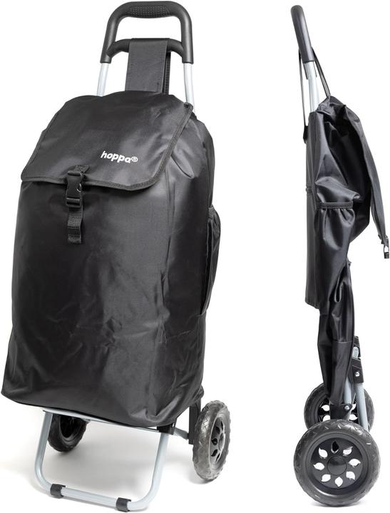 Image du produit Hoppa 47L Chariot à provisions stable Noir
