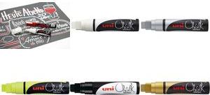 Immagine prodotto Uni-ball CHALK-MARKER - PWE-K - Marcatore a gesso (Nero, 15 mm, 1 x)