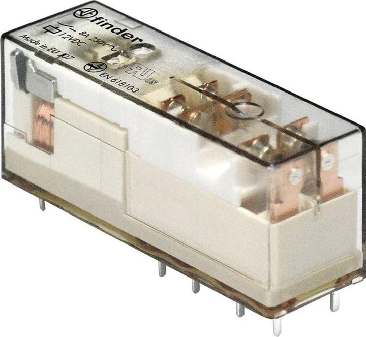 Image du produit Finder Relais avec contacts à manoeuvre forcée 3NO/1NC 8 A bobine 24 V DC 50.14