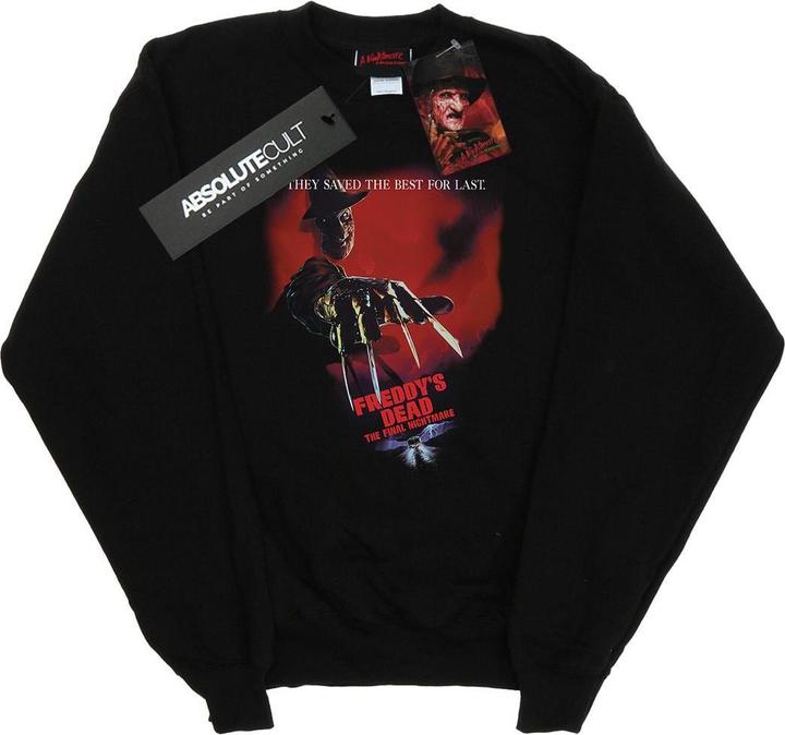 Actual product image Absolute Cult Mens Freddy's Dead Sweatshirt (L)