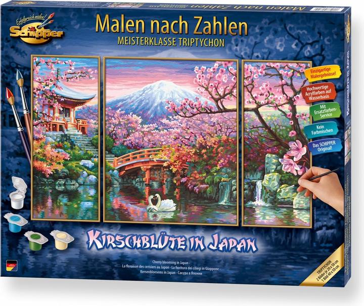 Schipper Painting by numbers - Cherry blossom in Japan