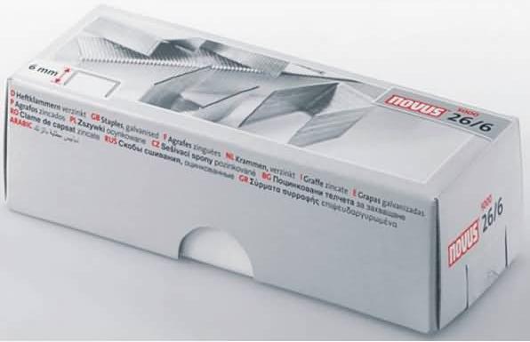 Produktbild Novus Heftklammern (5000 x)