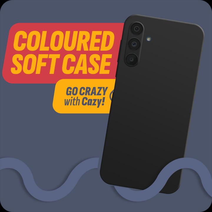 Produktbild Cazy Silikon Hülle Kompatibel mit Samsung Galaxy A15 / A15 5G - Soft TPU Schutz - (Samsung Galaxy A15 5G, Samsung Galaxy A15)