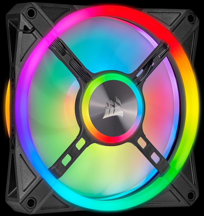 Image du produit Corsair iCUE QL120 RGB (120 mm, 3 x)