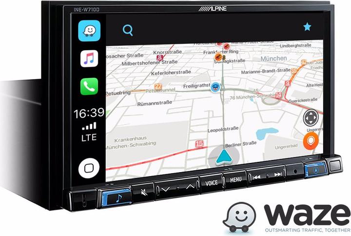 Produktbild Alpine Advanced Navi Station INE-W710D (Apple Carplay)