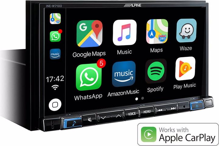 Produktbild Alpine Advanced Navi Station INE-W710D (Apple Carplay)