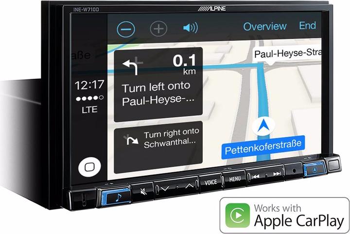 Produktbild Alpine Advanced Navi Station INE-W710D (Apple Carplay)