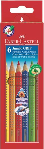 Actual product image Faber-Castell jumbo grip (Multicolor, 6 x)