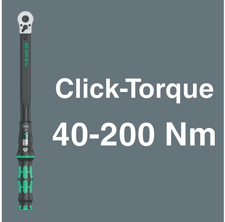 Actual product image Wera Click-Torque C 3 Set 2 (1/2", 40 Nm, 200 Nm)