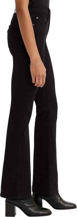 Actual product image Levis Womens/Ladies 725 Night Is Black High Rise Bootcut Jeans (30)
