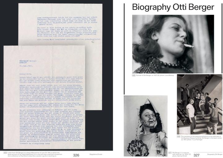 Produktbild Otti Berger (Deutsch, Englisch, Bauhaus-Archiv Berlin / Museum für Gestaltung, Juliet Kinchin, Tanya Harrod, Corinna Rader, Judith Raum, Esther Cleven, Lamm & Kirch, Uta Neumann, Esther/Droste, Tanyaua, Cleven, Magdalena/Harrod, 2024)
