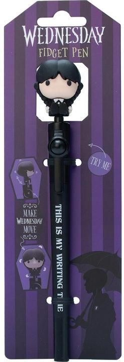 Produktbild Blue Sky Mercredi - Stylo à bille de Mercredi Addams (Schwarz, 1 x)