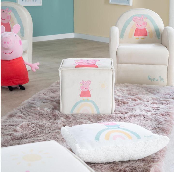 Produktbild Roba Kinderhocker in Würfelform Peppa Pig (Kindersitzgruppe)