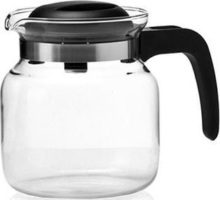 Montana: Contenu de la théière 1,25 l, noir transparent (1.25 l)