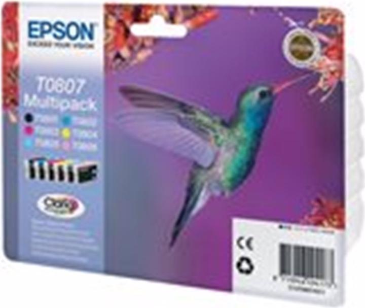 Produktbild Epson T080 Multipack (M, BK, C, Y, LC, LM)